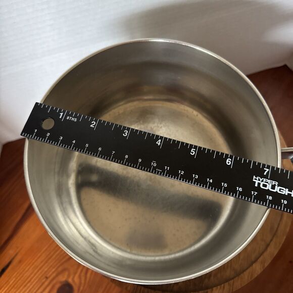 2 Qt Copper Bottom Revere Ware Sauce Pan Vintage - Picture 8 of 9